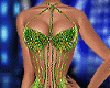 Green Mermaid Gown