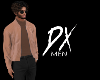 DXMen Leather Tan Brown