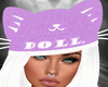 Dollz Hat/Hair [PURPLE]