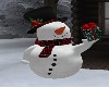 SNOWMAN  with  GIFT