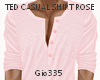 [G]TED CASUAL SHIRT ROSE