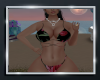 {D} Flower Bikini