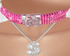 Pink Glitter Choker