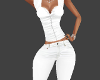 WHITE JEANS FULL OUTFIT