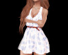 Skater Dress Cheetah Blu
