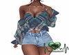 Plaid Ruffle Top