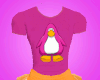 Pink Penguin Diaper Tutu