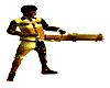 Gold Lazer Gun