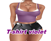 T-shirt violet