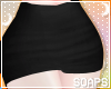 +Mini Skirt L Black