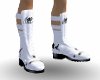 armor boots white F