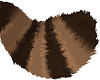 Brown Racoon Tail