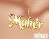 H! Maher Golden Necklace