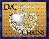 D/C Love Locket Chain