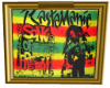Reggae Picture Framed