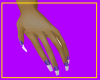 Purple Nails Medium