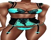 SEXY TEAL LINGERIE