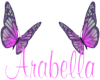 Arabella's Name Sticker