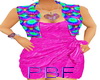 PBF*Pink Dress W/Jacket