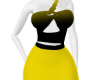 Ombre Black Yellow