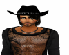 cowboy hat dark hair