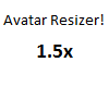 Avatar Resizer 1.5x