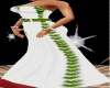 SM Green/White Gown
