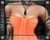 xMx:Summer Orange Dress