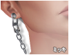 ! Silver Chain Earrings