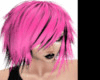 SHAGGY PINK W BLACK HL