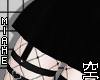 空 Skirt EMO Black 空