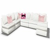 Ladies Couch Pink Pillow