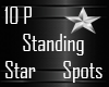 10P Standing Star Spots