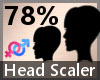 Head Scaler 78% F A