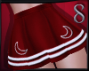 -S- Red Witch Skirt Moon