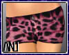 Leopard Hot pants/Pink