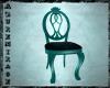 ^AZ^Teal Dining Chair