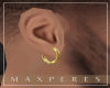 Gold earring