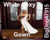 [BD] White Sexy Gown