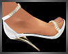 SL White Gold Wed Shoes