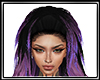 Lita Black & Purple Hair
