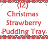 Strawberry Pudding Tray