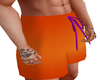 Orange Shorts M
