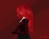 {M} Red Wavy Long Hair