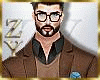 ZY: Preppy Brown Suits