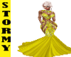 Elegant Yellow Gown