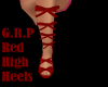 G.R.P Red High Heels