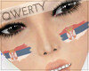!Q! Serbia Face Paint