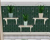 Green Apt Flower Shelf