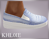 K June blue denim shoes